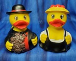 Black Forest Rubber Duck Couple from Openmindz Oktoberfest Germany - $21.77