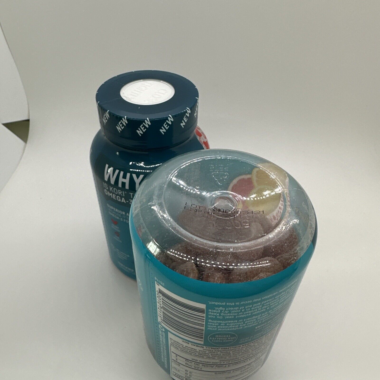 2 Pack Kori Antarctic Krill Oil Gummies Omega3, 120 ct each, 05/2024