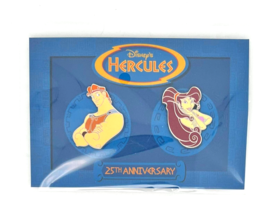 Disney Insiders / D23 Expo Hercules &amp; Megara 25th Anniversary Pin Set LE - $18.37