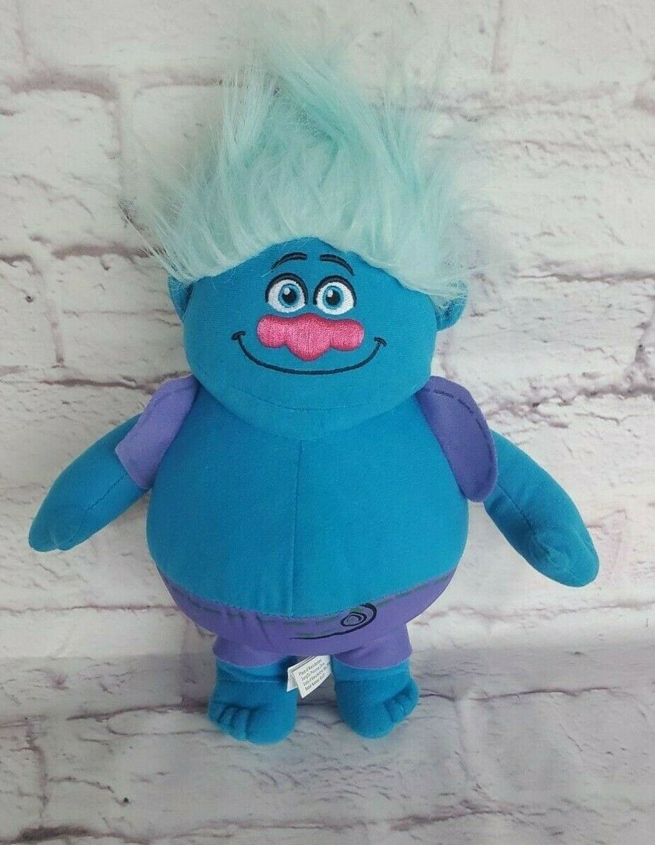 Dreamworks Trolls Plush Troll Biggie Stuffed Animal 11 Inch Kids Toy ...