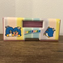 Vintage 1984 Sanrio Tuxedo Sam Pencil Case Vinyl puffy Magnetic Tuxedosam Clutch - $148.49