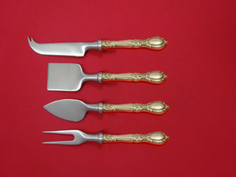 Guildhall by Reed &amp; Barton Sterling Cheese Serving Set 4 Piece HHWS  Custom - $257.50