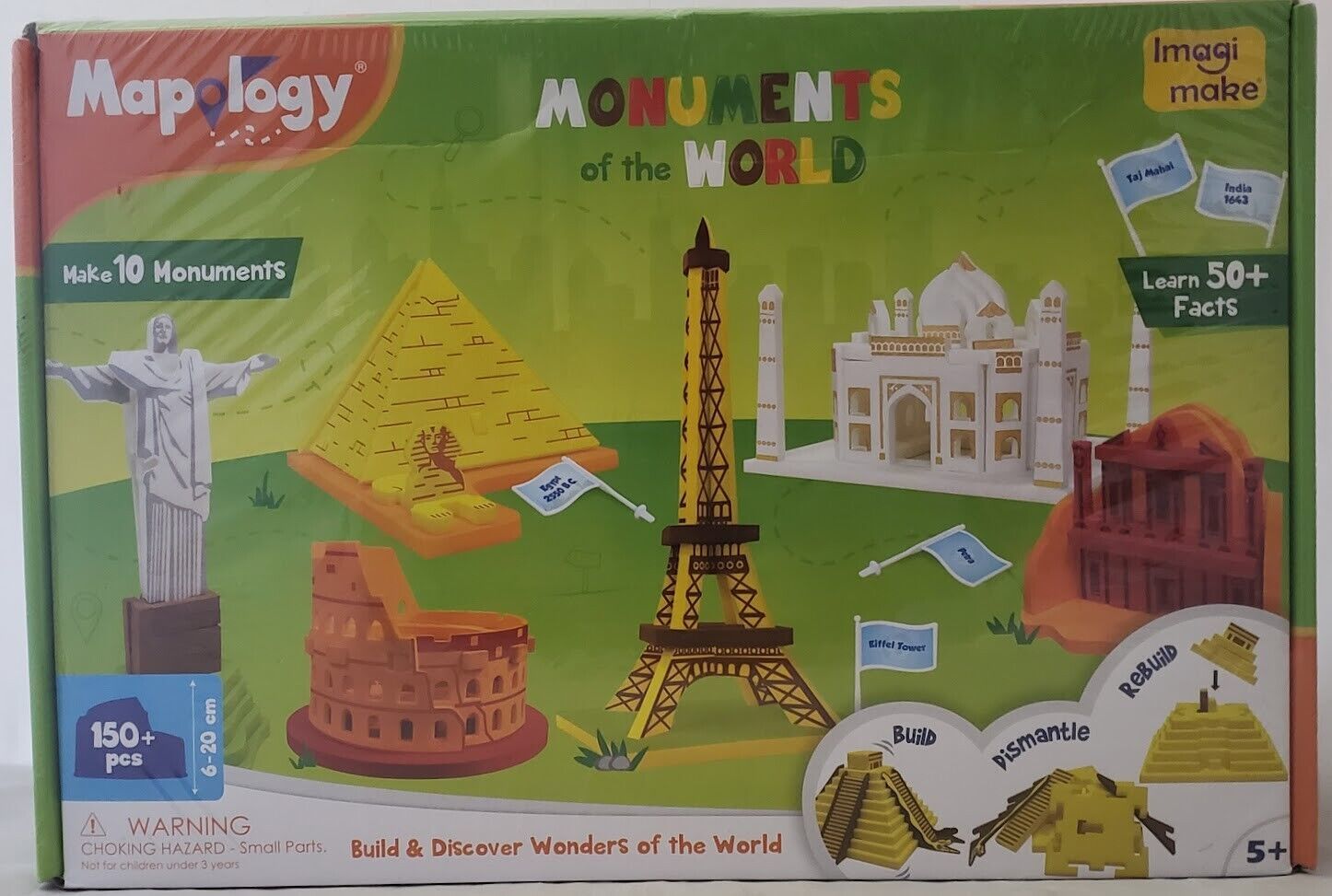 Mapology Monuments of The World -Build, Learn & Discover Iconic ...