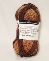 1 Skein Woodgrain Bulky Yarn Loops & Threads Charisma New Acrylic  - $12.99