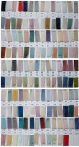 Tulle TUTU Color chart Color Swatches Women Tulle Skirt Wedding Tulle Outfits image 2