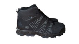 Timberland PRO Mens Powertrain Mid Alloy Toe ESD Safety Work Boots Black... - $80.75