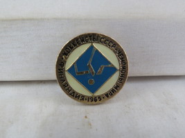 Vintage Hockey Pin - Team USSR 1965 World Champions - Stamped Pin - $19.00