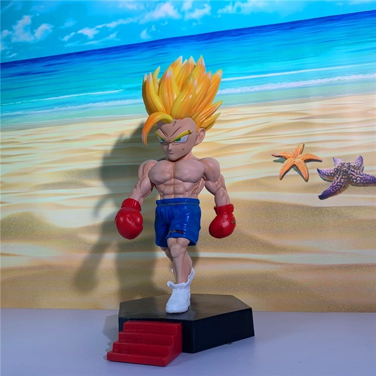 Figurine Dragon Ball Gohan en PVC, Modèle de Statue, Boxe 17cm - Other ...