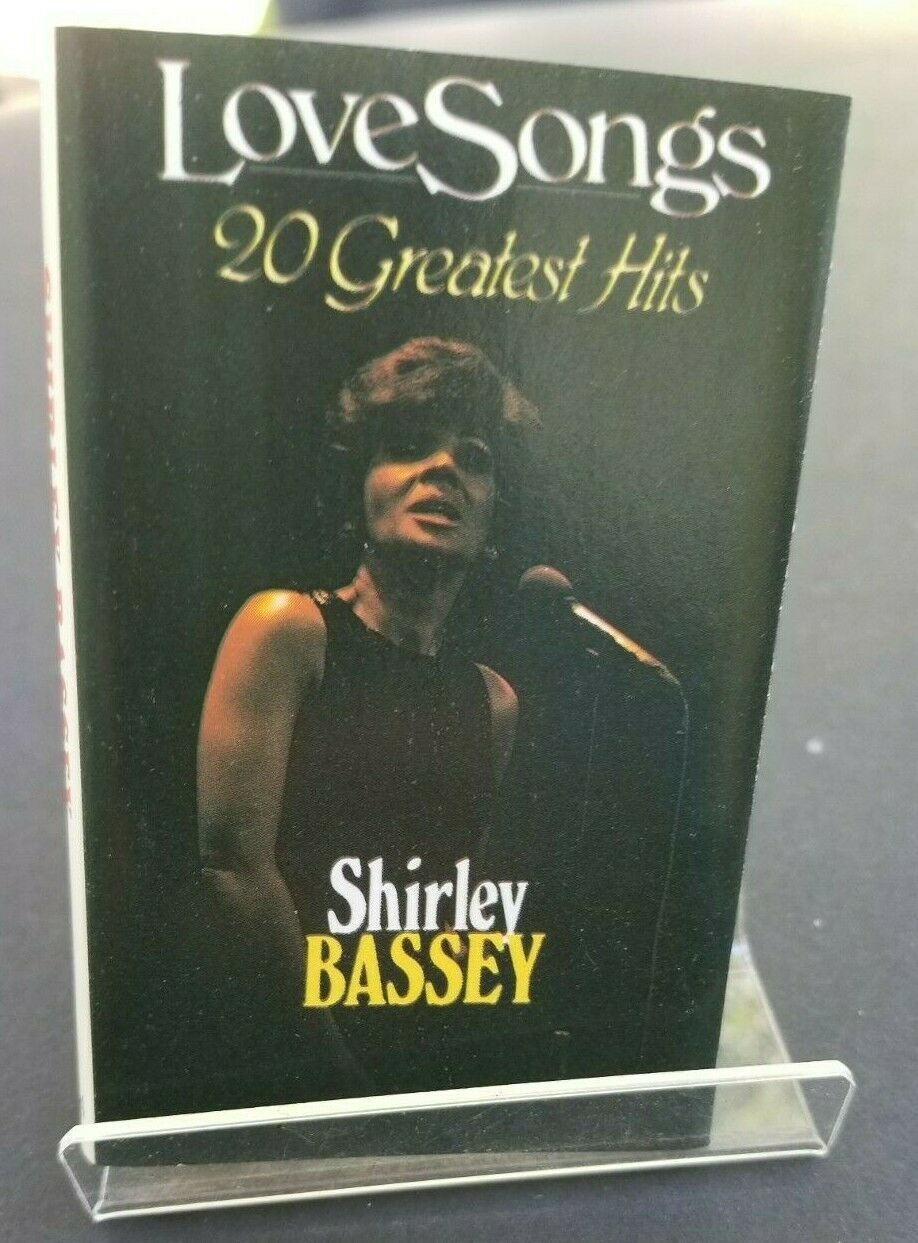 Shirley Bassey Love Songs 20 Greatest Hits Cassette Tape Made in Great ...