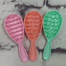 Barbie Color Reveal Replacement Brushes Lot of 3 Pink Peach Mint Green  - $14.84