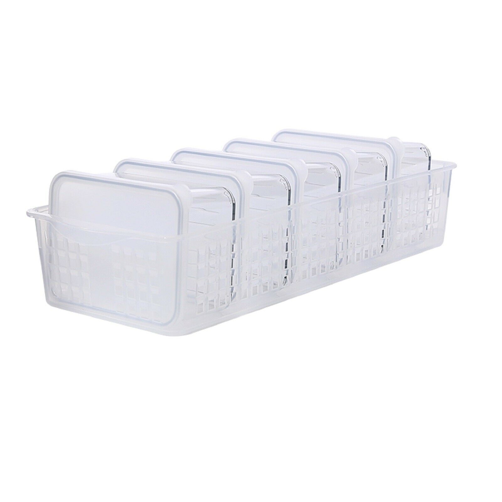 Silicook Garlic Onion Cube Food Storage Container Freezer Organizer (5 counts)