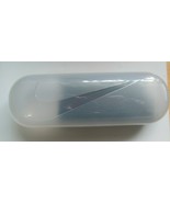 Brand New Nike Eyeglass Case Clear Hard Plastic &quot;Just Do IT&quot; W/Cloth - $17.81