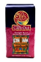 HEB Cafe Ole Whole Bean Coffee 12oz Bag (Pack of 3) (Ethiopian Yirgacheffe - Med - $42.98