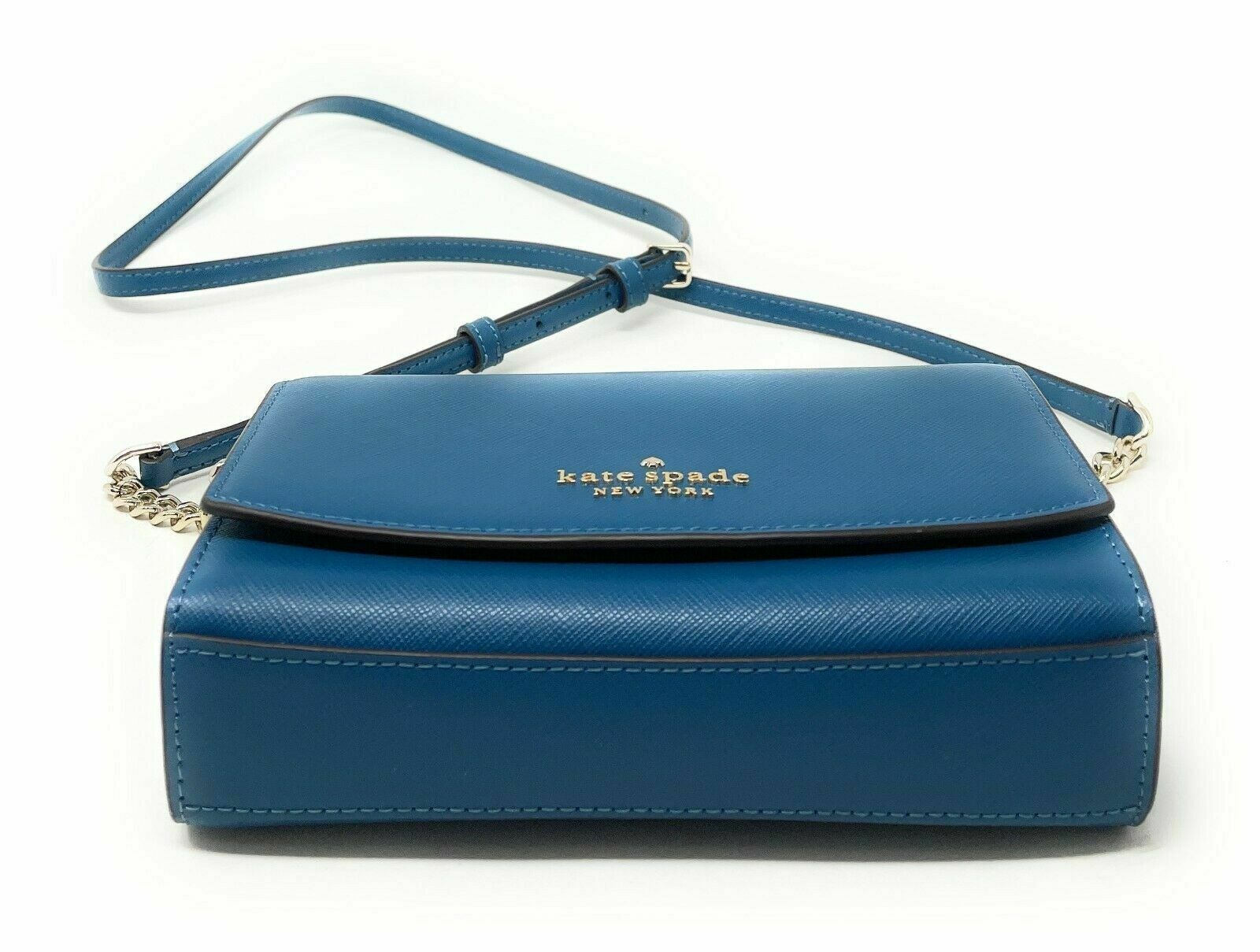 NWT Kate Spade New York Staci Small Flap Leather Crossbody in Warm