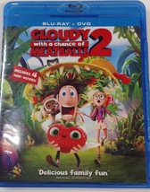 Cloudy with a Chance of Meatballs 2 Blu-ray + DVD 2013 Movie - $8.86