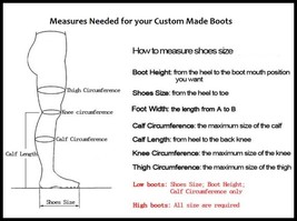  Italian Thigh High Soft Leather Panel Rivets Spike Stiletto Heel Platform Boots image 7