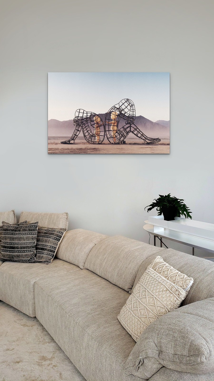 Inner Child Sculpture, Burning Man Sculpture, Inner Child Glowing