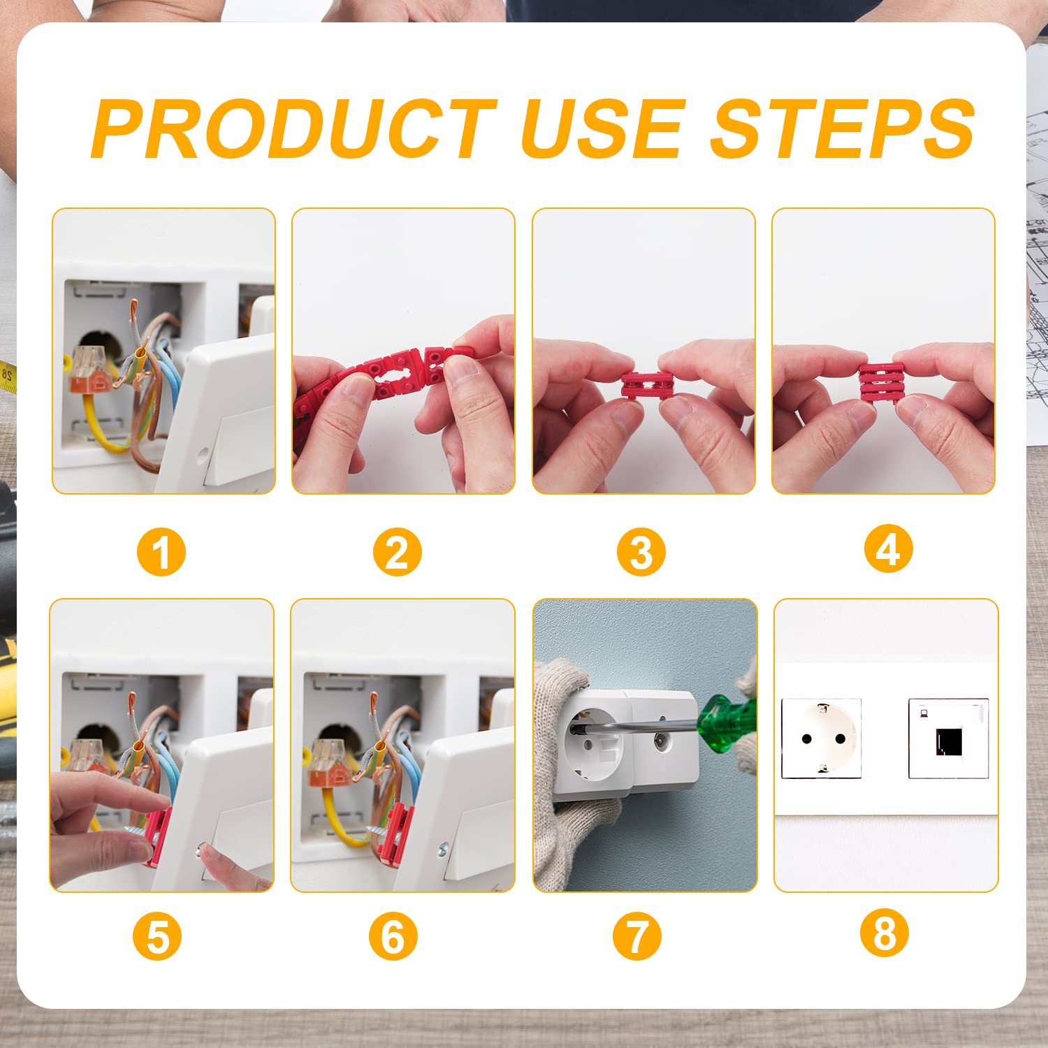 40Pcs Switch Receptacle Spacers, Electrical Socket Spacers For