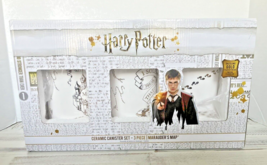 Harry Potter Marauder's Map Ceramic 3 Piece Canister Set - $67.32