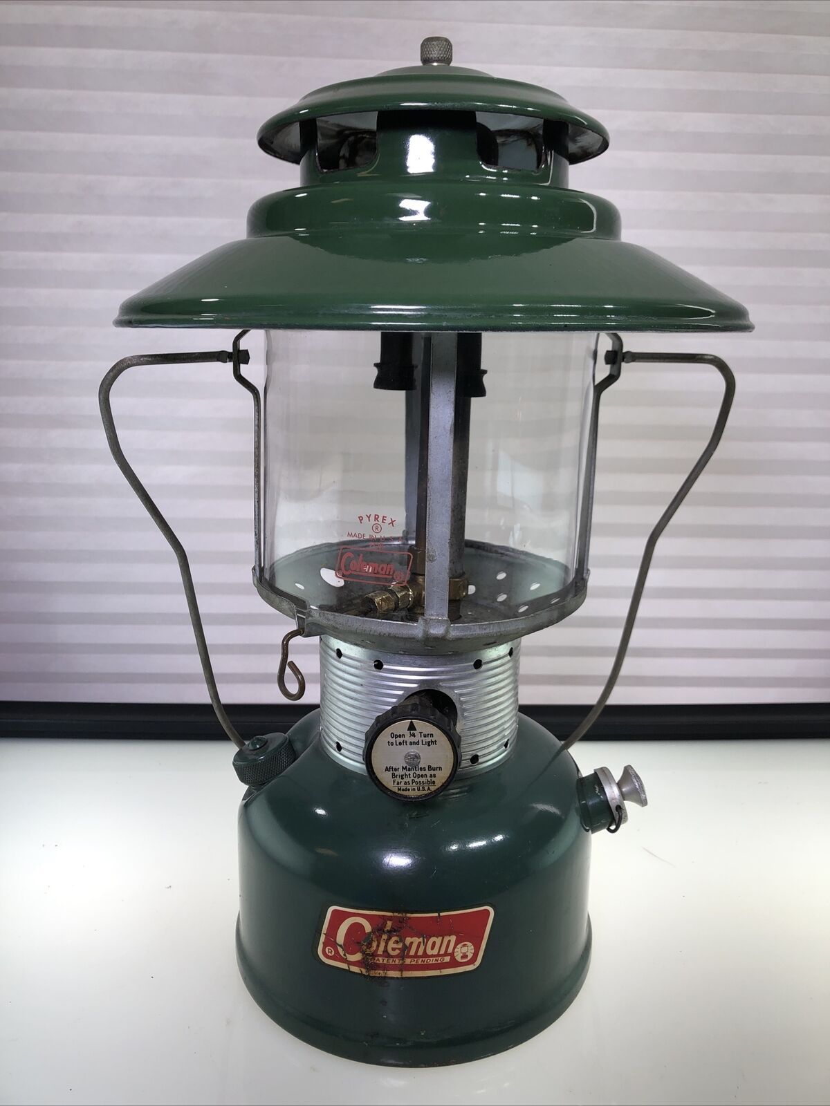 VINTAGE 1965 COLEMAN CAMPING LANTERN 220 F 228F