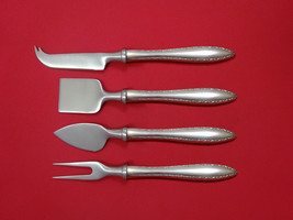 Michele by Wallace Sterling Silver Cheese Serving Set 4 Piece HHWS  Custom - $257.50