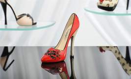 Stiletto Shoe Mini Figurines Diva's Closet (TM) Set of 10 Shoes 4" High Fashion image 9
