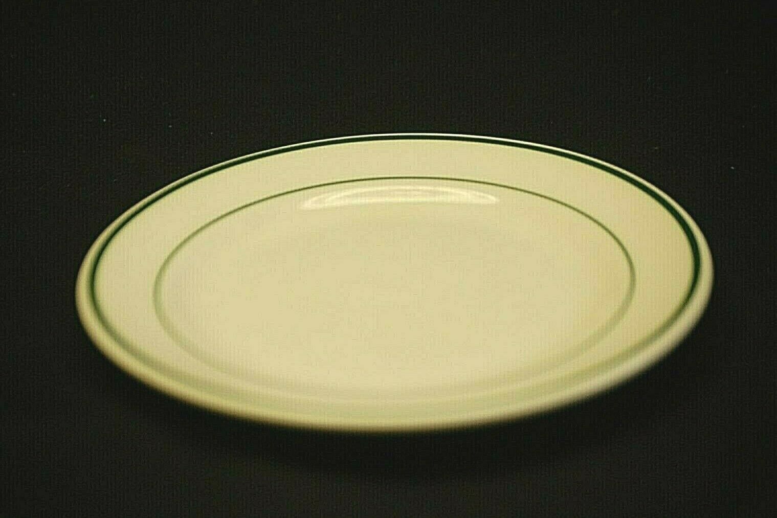 Old Vintage Shenango China Restaurant Ware 7-1/8 Salad Plate Green Bands  MCM USA