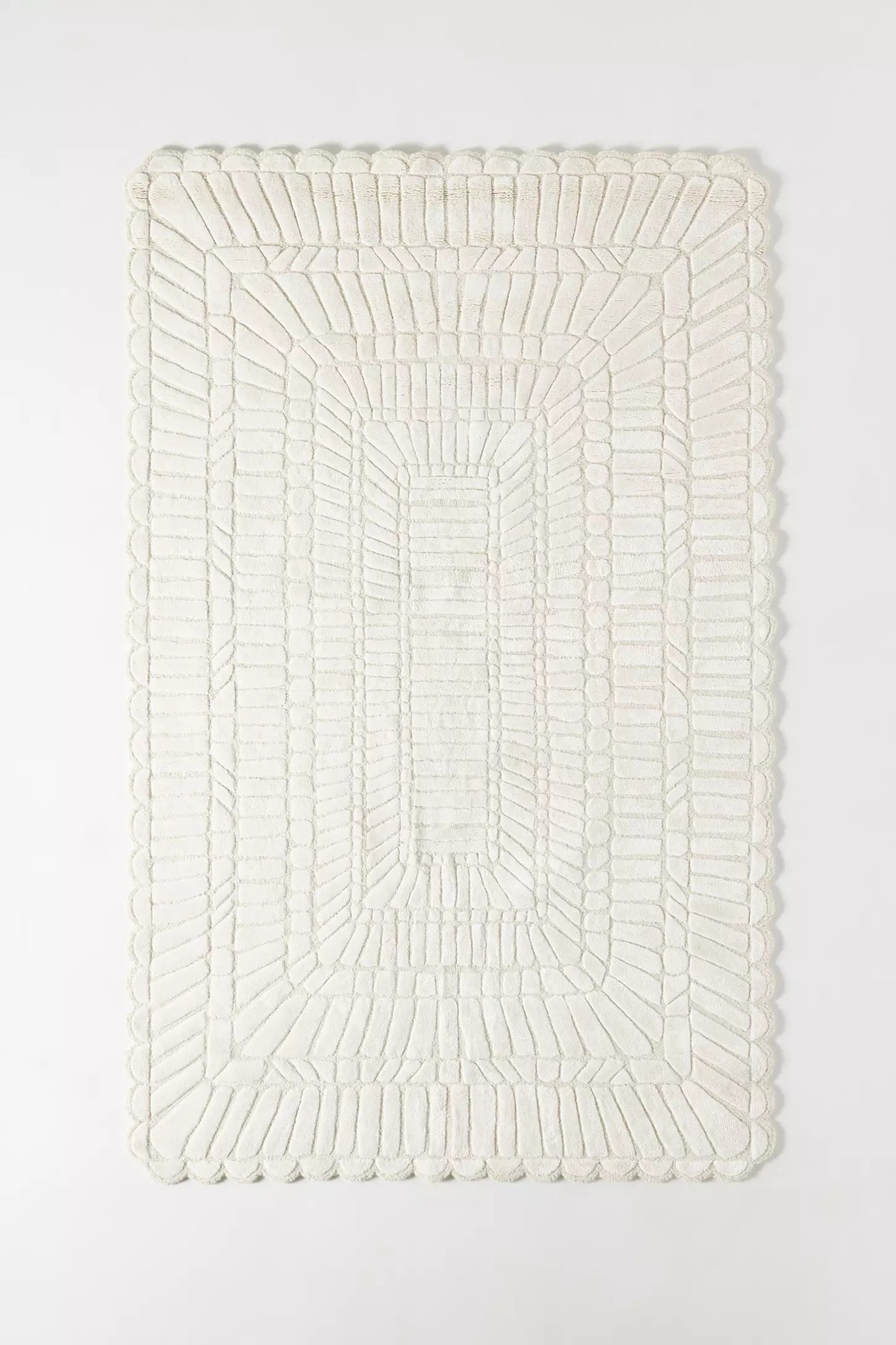 Primary image for Area Rug 9' x 12' Leighton Hand Tufted Anthropologie Woolen Carpet Free Delivery