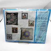 Creative Circle Roses Pillow Top Kit 1400 14 x 14 in Vintage New Sealed - $31.88