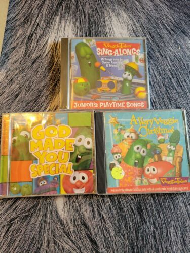 VeggieTales Lot of 3 CD'S Read Description - CDs