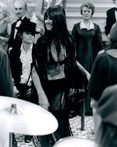 Caroline Munro 16X20 Canvas Giclee Huge Cleavage On Set Dracula Ad 1972 - $69.99