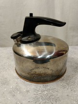 Vintage Chrome Tea Kettle by Revere Ware