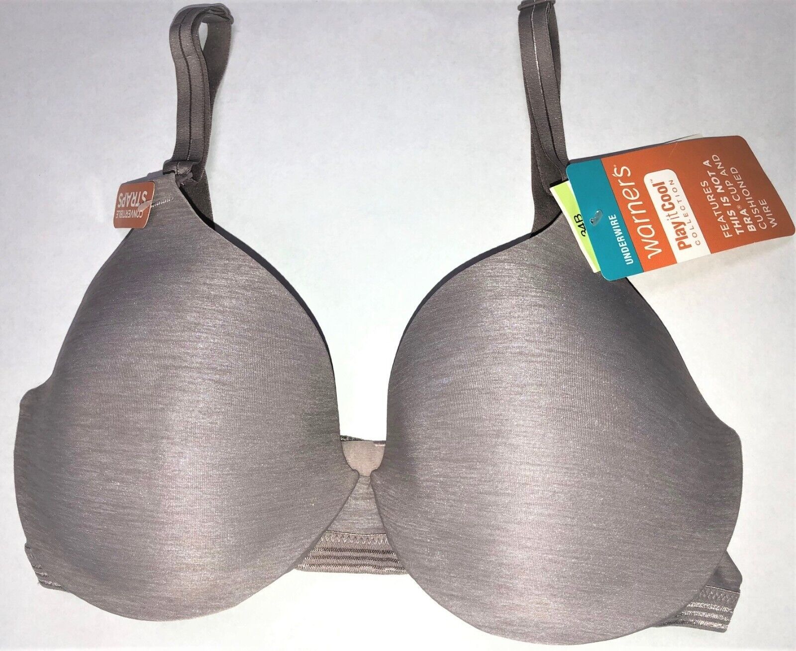 Warners Wirefree Bras T-Shirt Lined Seamless Cups Set of 2 Style