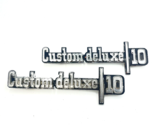 1970s Chevy Truck Custom Deluxe 10 Pair Emblems Part #6273126 - $47.99