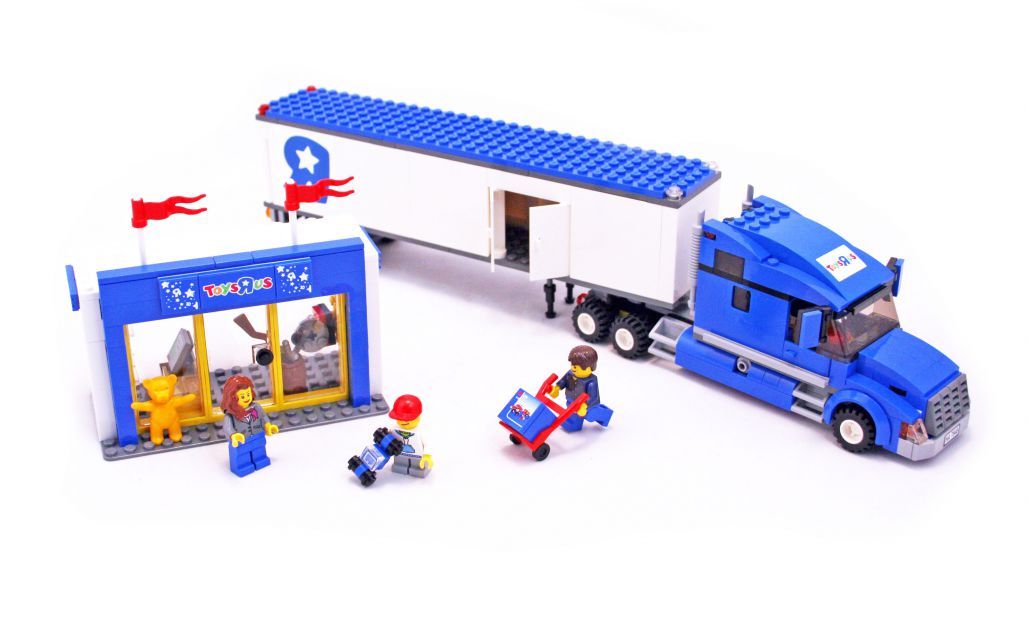 Lego City Toys R Us Truck & Shop 7848, With Original Lego Box &  Instructions.