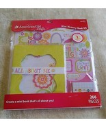 American Girl Crafts Mini Memory Book Kit &quot;ALL About Me&quot; 266 Pieces - $16.34