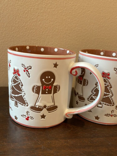 Gingerbread Mugs - Set of 2