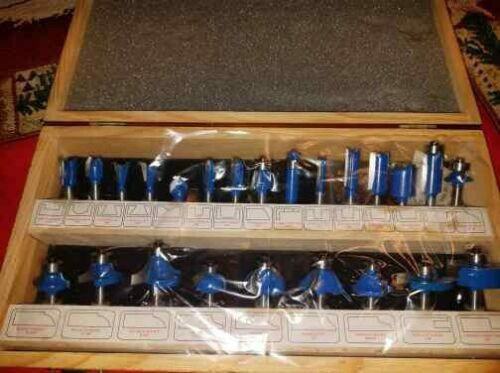 Handy Toughtest 1/4in Router Bit Set New - Router Bits