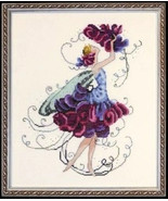 SALE! Complete Cross Stitch Materials NC131 SWEET PEA by Nora Corbett - $47.51+