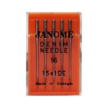Janome Sewing Machine Needle Denim Size 16 - $15.99