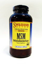 Swanson Ultra Msm 240 Capsules X 1000 Mg - $20.38
