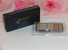 New Shiseido Cle De Peau Beaute Eye Shadow Quad Refill #206 Colors &amp; Hig... - $30.79