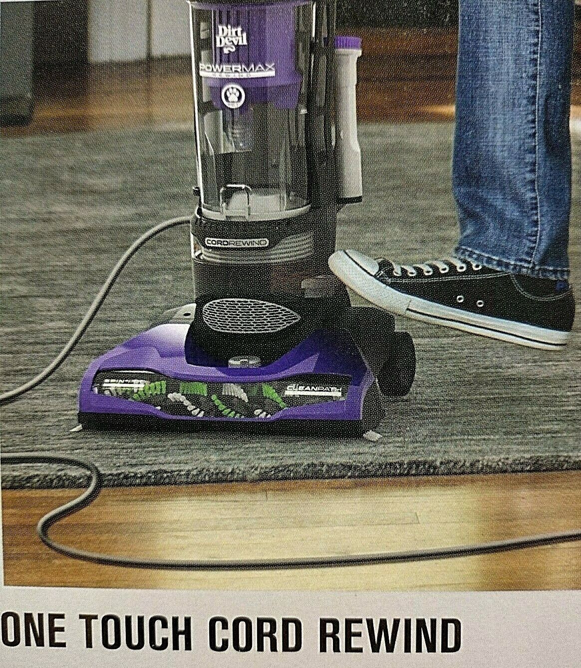 Dirt DevilPower Max Rewind PetCordedBaglessDogCatVacuum Cleaner