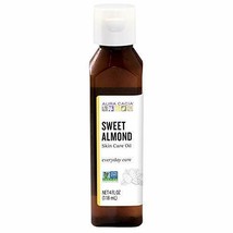 NEW Aura Cacia Sweet Almond Skin Care Oil Everyday Care 4 oz Liquid - $9.43