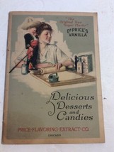 Vintage Dr. Prices Vanilla, Delicious Desserts and Candies Booklet, 1928 - $17.30