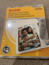 Kodak Premium Photo Paper Gloss 8.5" x 11" 50 Sheets New Sealed Made in Germany - $7.70