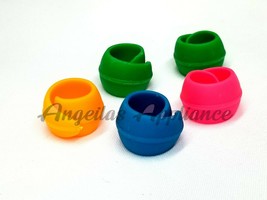 Lot of 5 Embroidery Sewing Machine Rubber Spool Thread Hugger Holder - $6.85