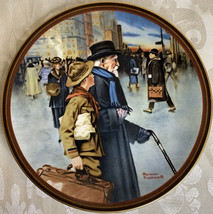 Vintage 1991 Knowles &quot;A Helping Hand&quot; Collector Plate by Norman Rockwell bn - $5.90