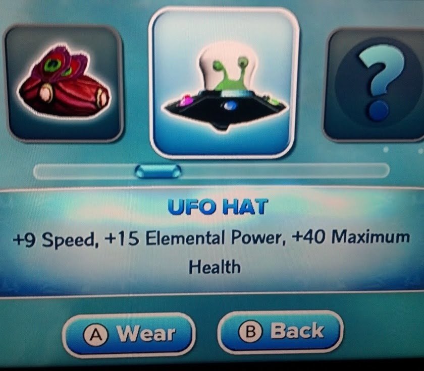 Swap Force UFO Hat Magic Item Skylanders NFC CARD Toys to Life
