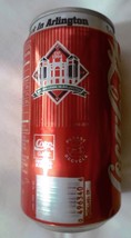 Coca Cola Commemorates Opening of the Ballpark  Arlington 1994 Can unopened full - $4.46